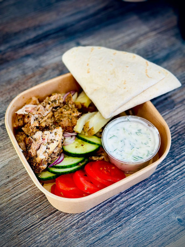 Greek Chicken Gyros