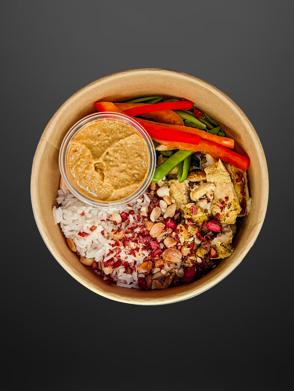 Malaysian Satay  Chicken & Rice