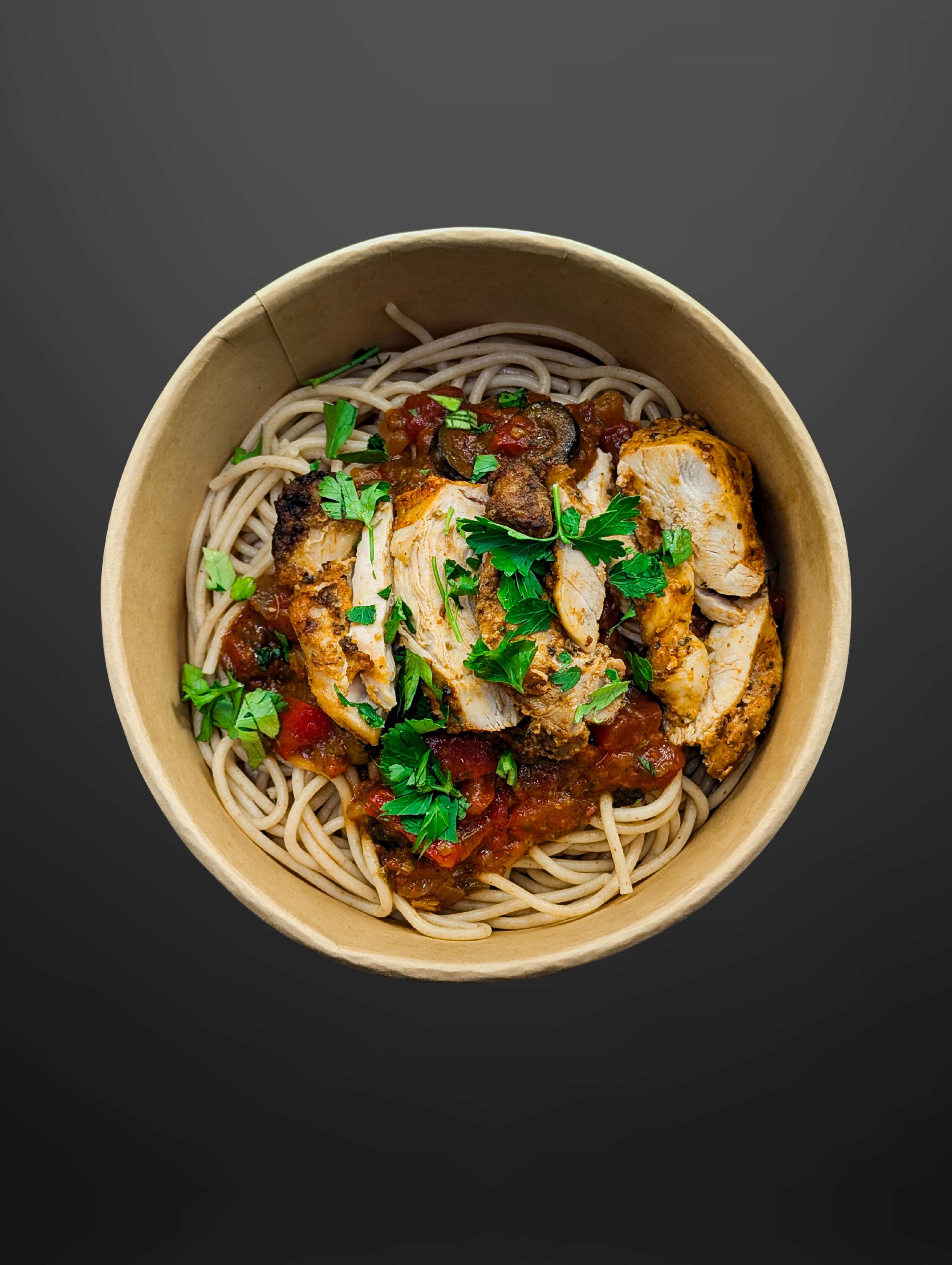 Chicken Spaghetti Alla Puttanesca