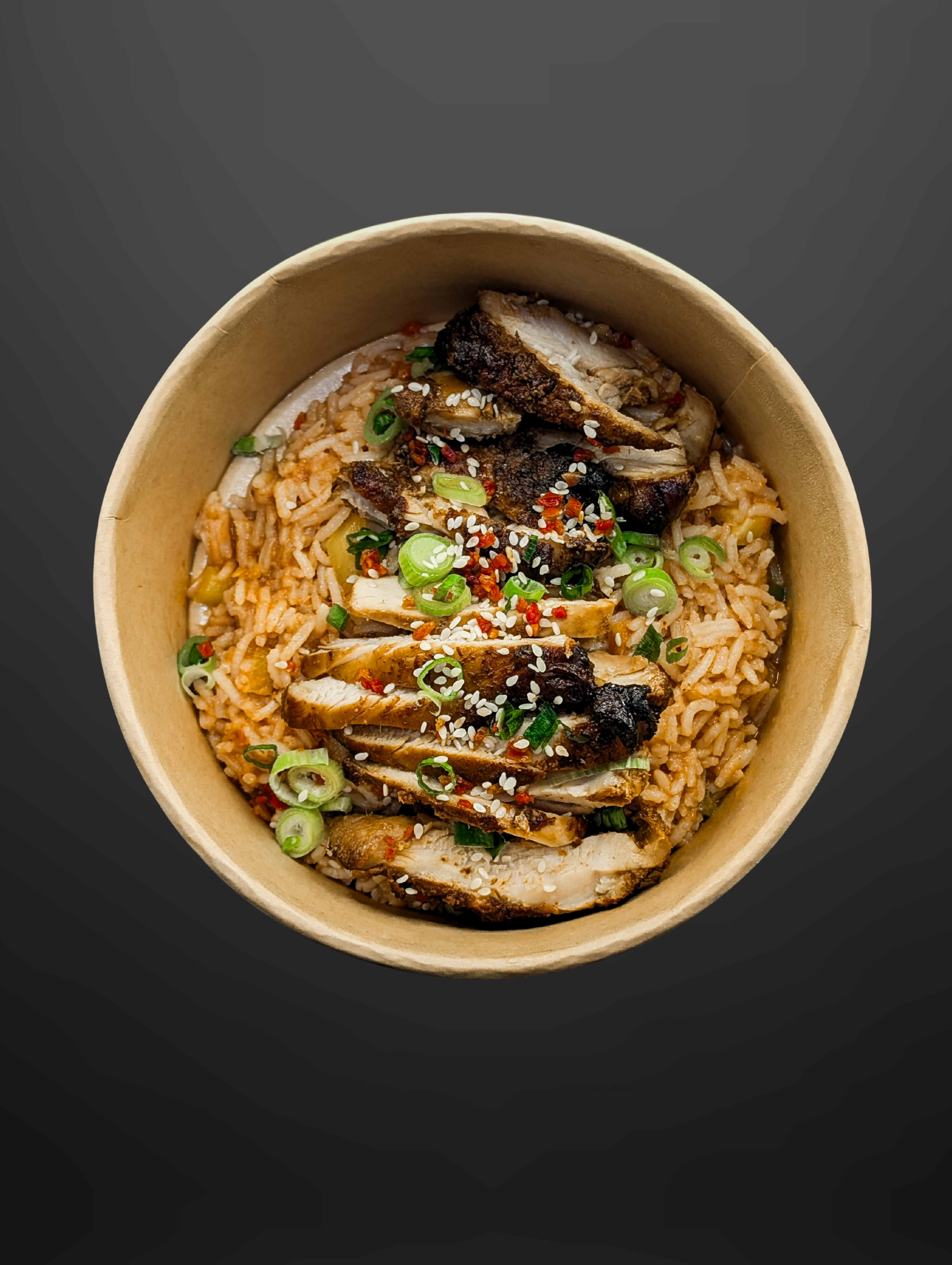 Tom Yum Rice & Roasted Chicken Thighs