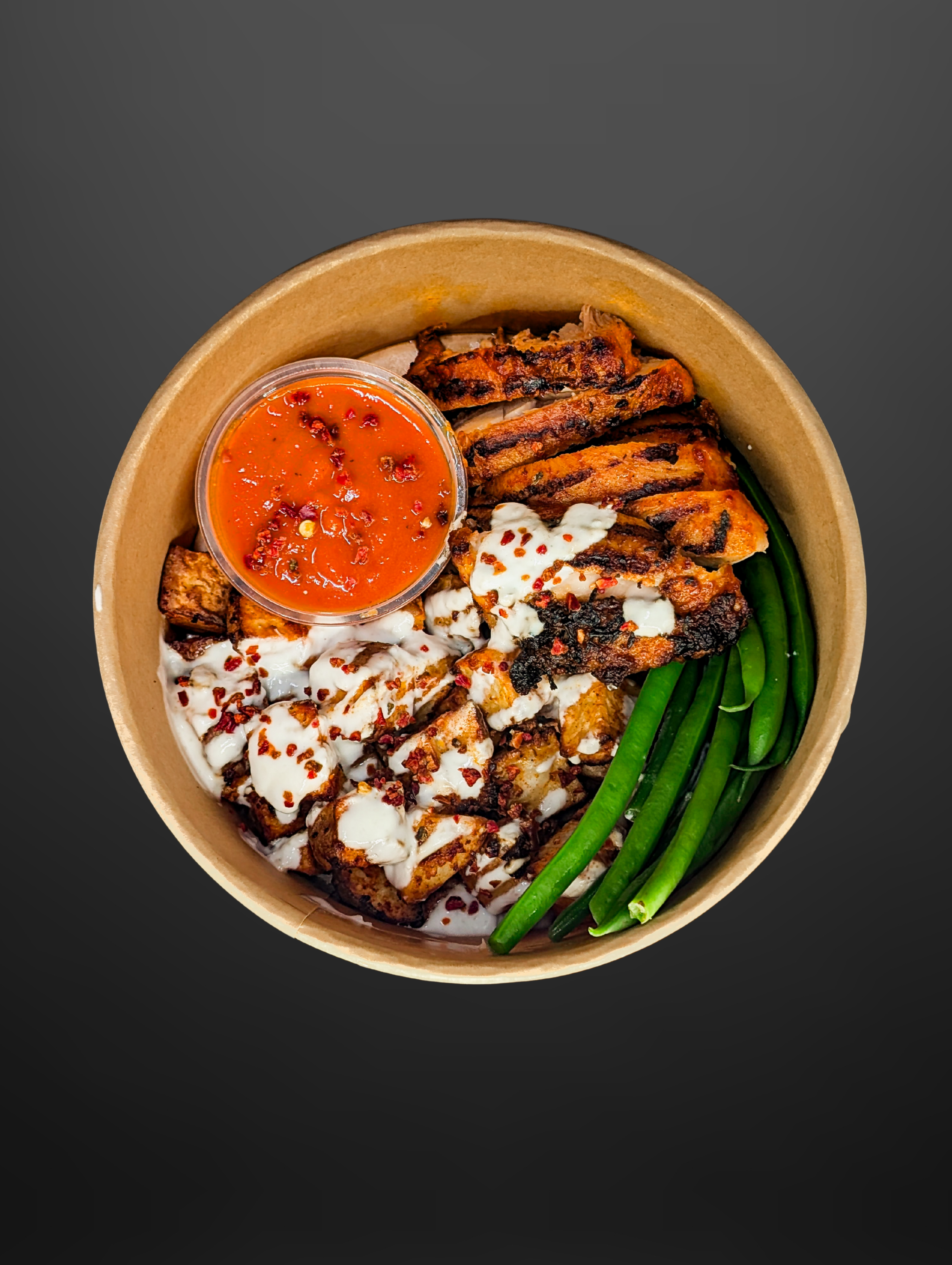 Smokey Patatas Bravas & Grilled Chicken