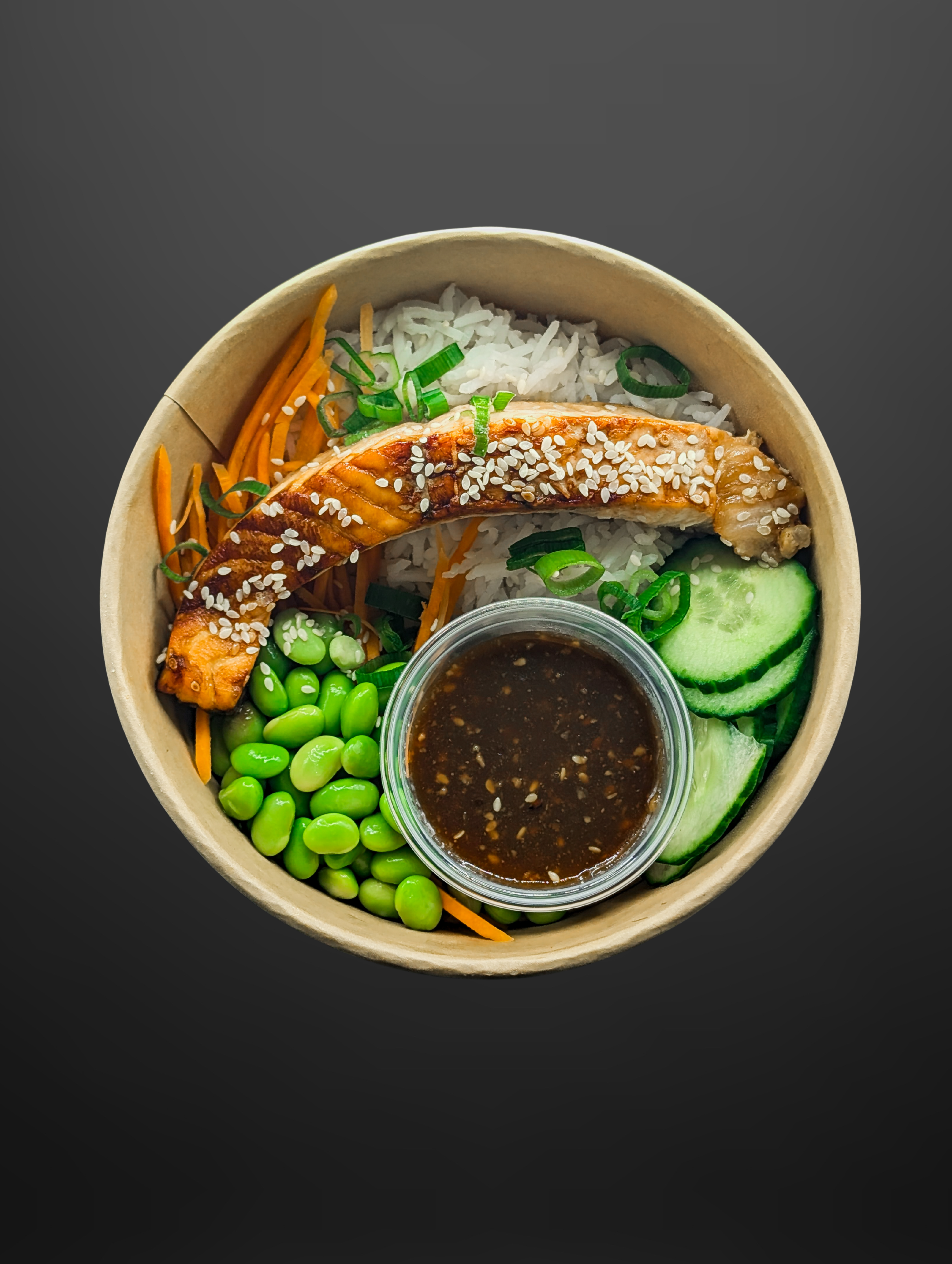 Miso Teriyaki Salmon  Bowl