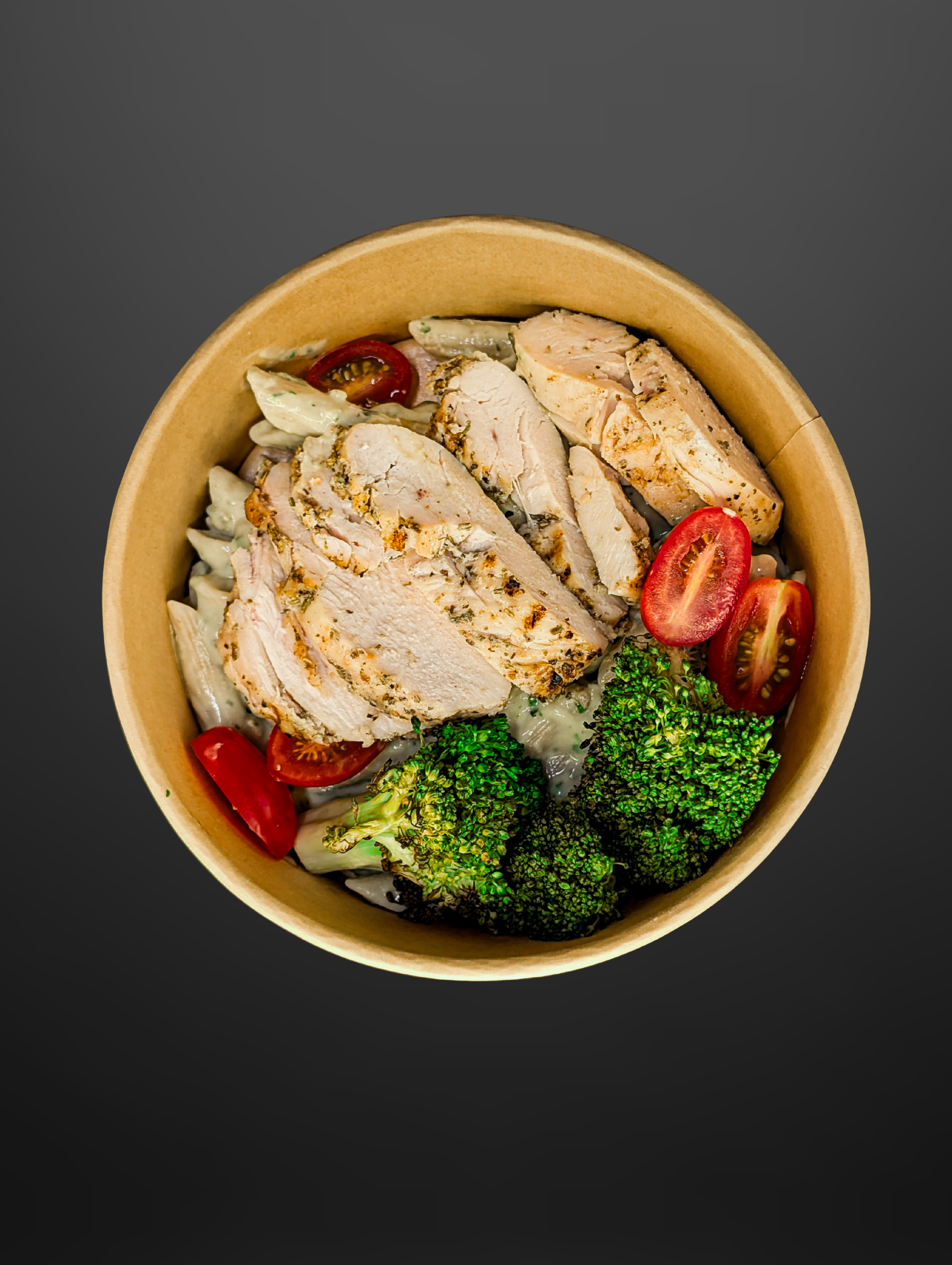 Creamy Pesto Chicken & Whole Wheat  Pasta
