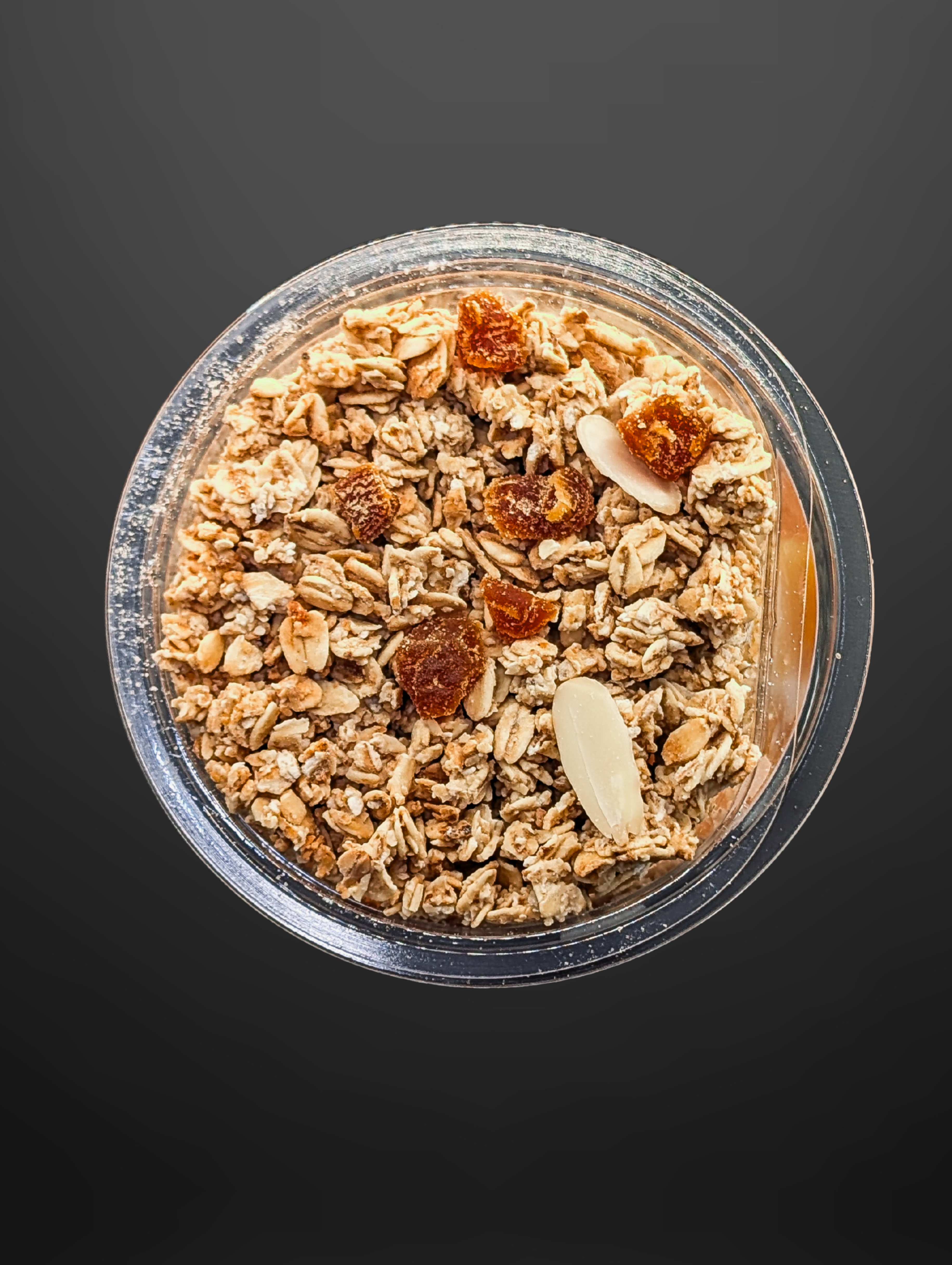 Peach & Yogurt Crunchy Granola Pot