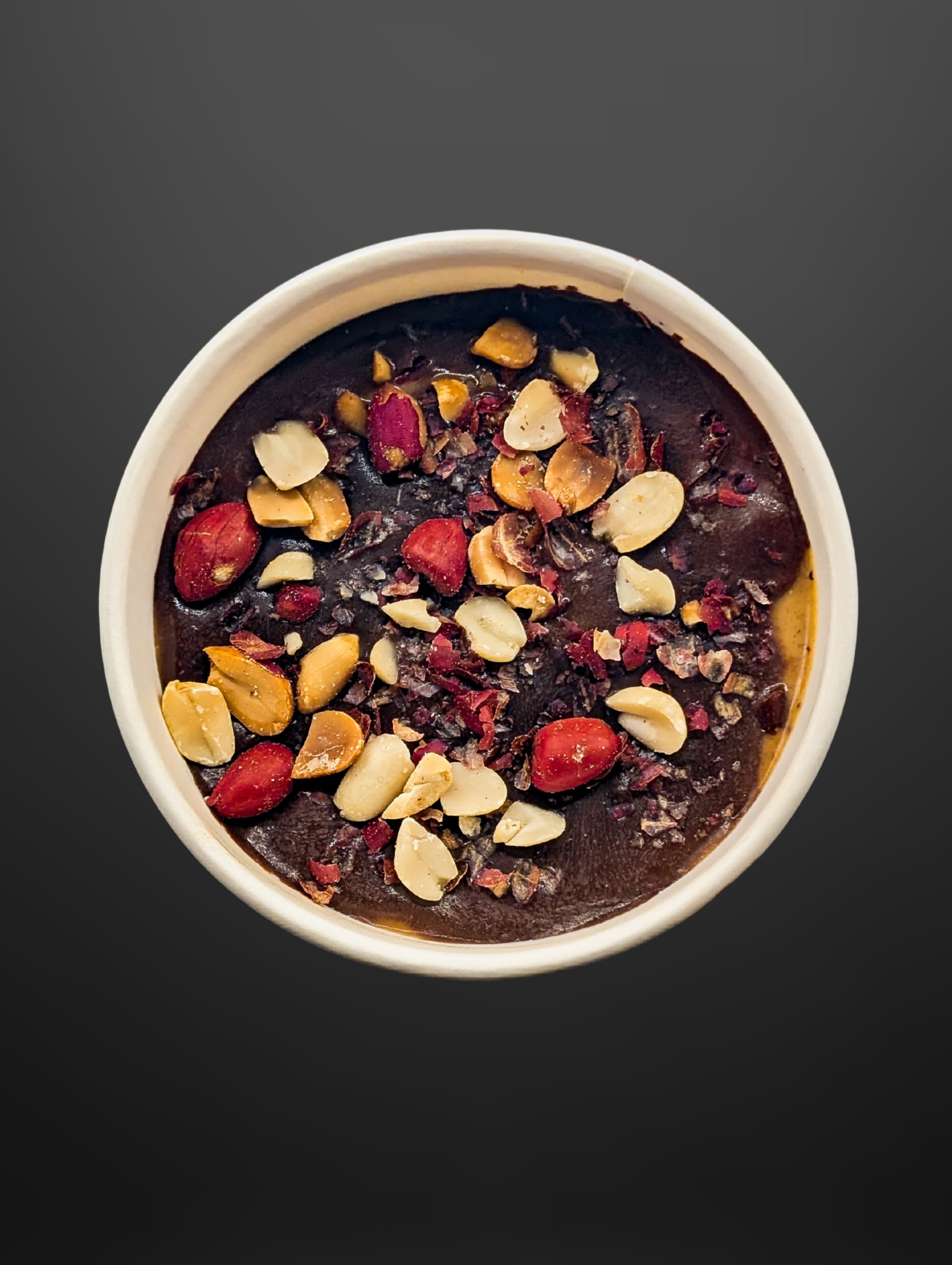 Snickers inspired protein overnight oats