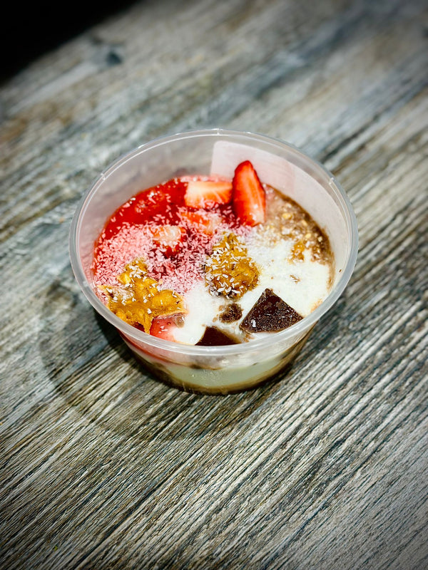 Strawberry & Chocolate Overnight  Oats