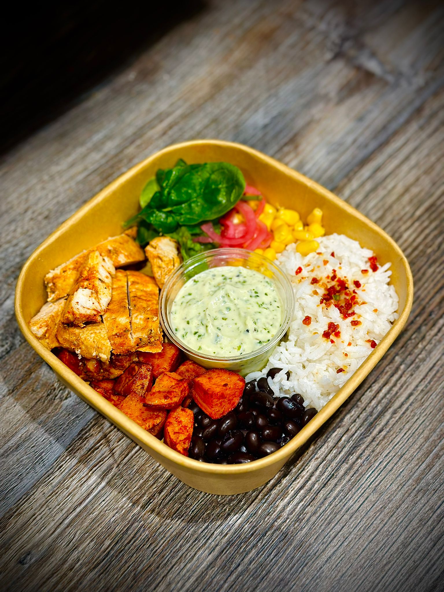 Lime & Coriander Naked Burrito Bowl