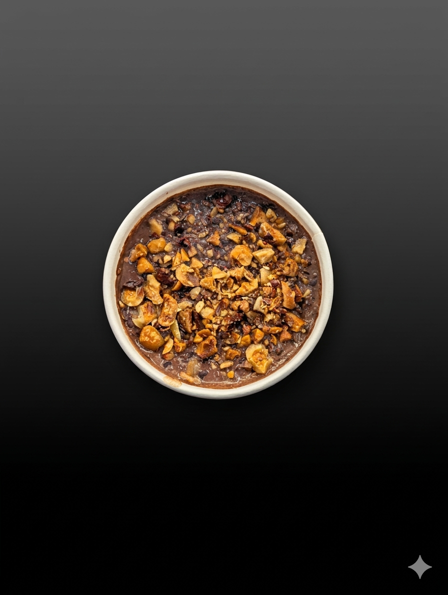 Chocolate cream  & Hazelnut Overnight Oats