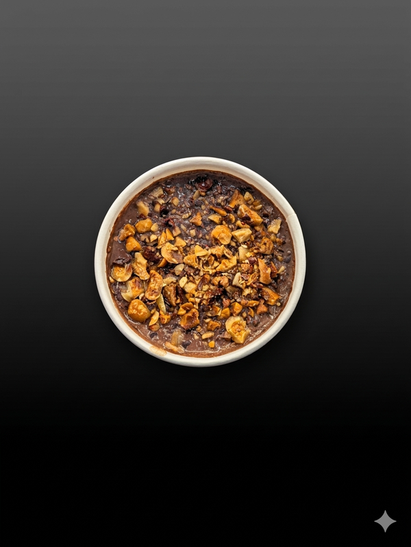 Nutella Style Overnight Oats